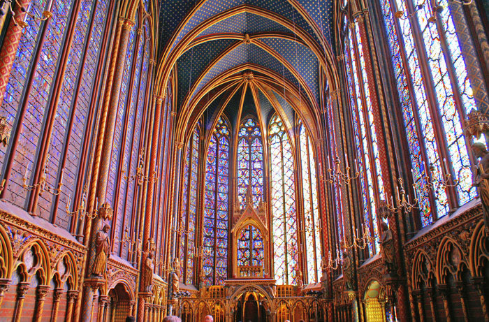 Saint Chapelle stained glass