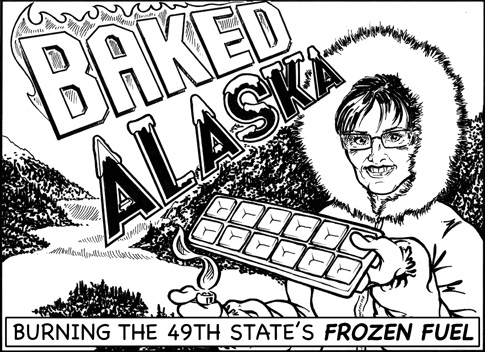 Baked Alaska cartoon