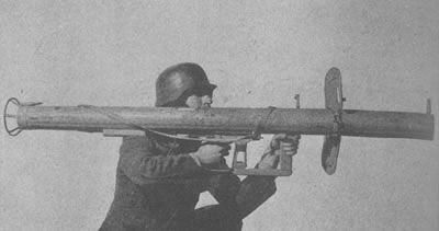 The PanzerSchrek was an infantry-operated anti-tank weapon.