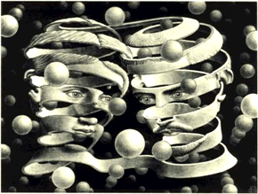 Bond of Union by M.C. Escher.
