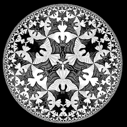 Circle Limit 4 by M.C. Escher.