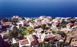 The city of Monemvasia.